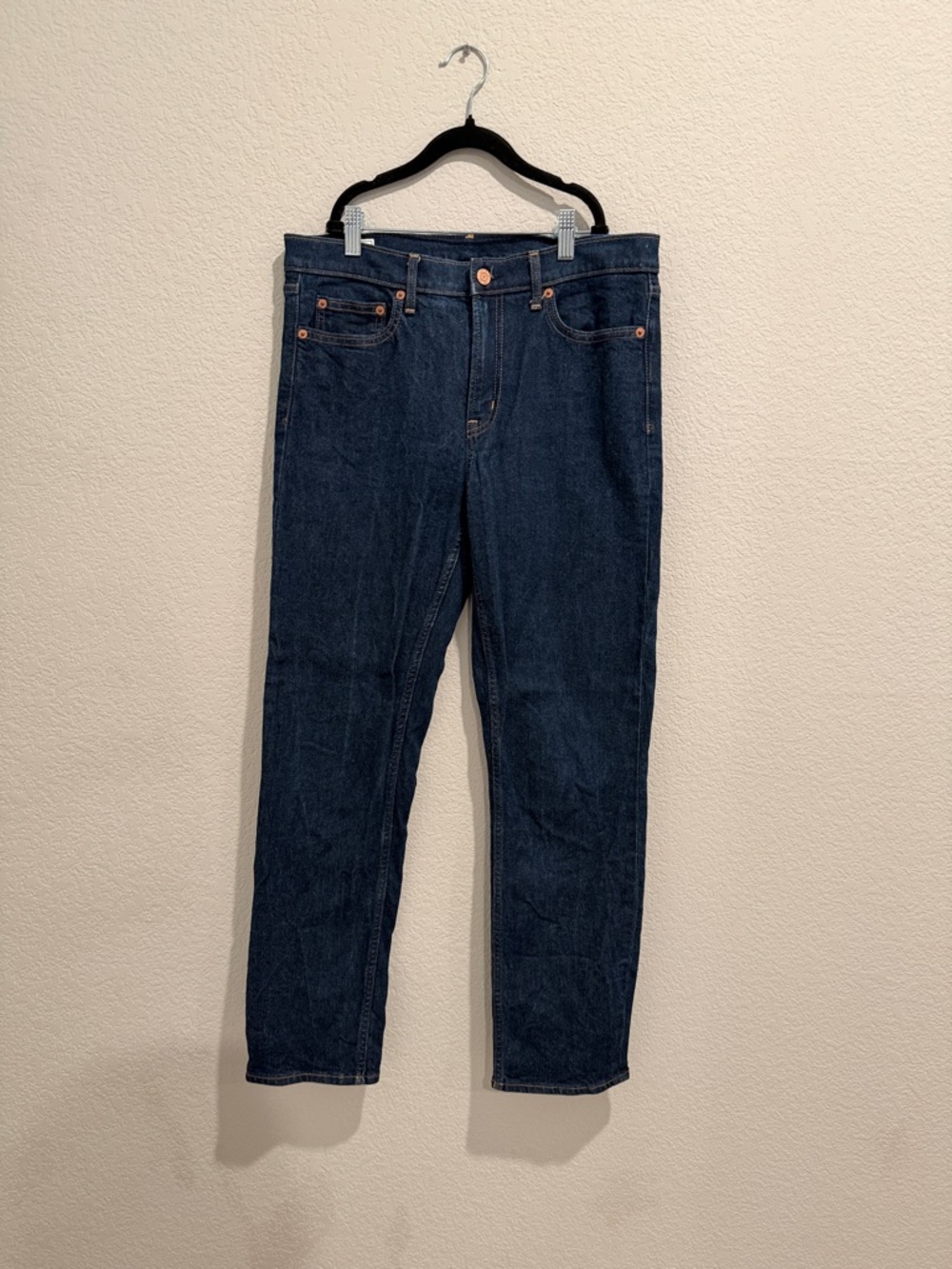 GAP Women's Dark Blue Straight Jeans
